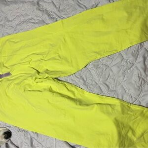 Savage X Fenty Neon yellow soft cotton leggings
